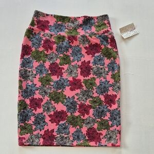 LuLaRoe Pink Knee-Length Pencil Skirt for Cocktail